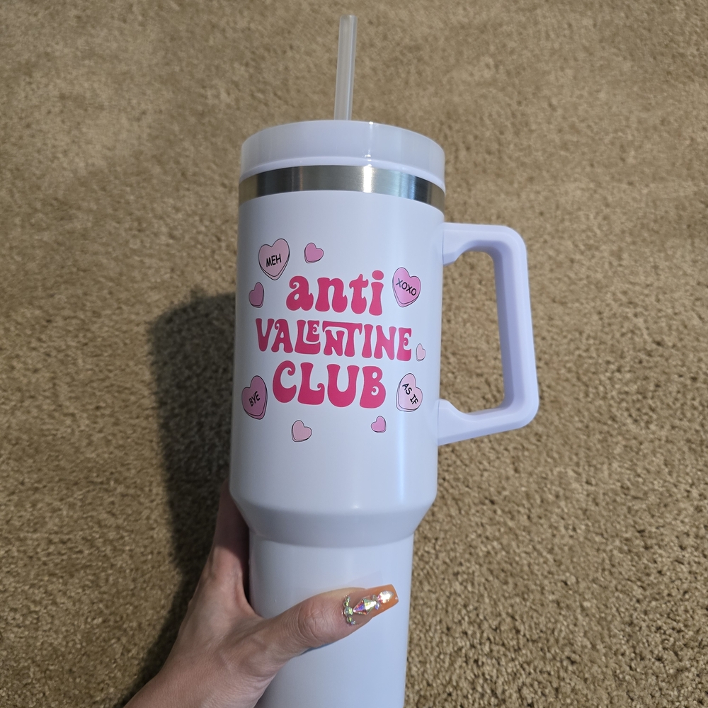 Anti-Valentibe Club 40oz Tumbler